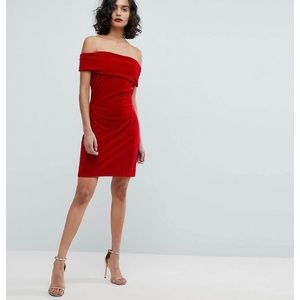 Reiss velvet short dress size 8